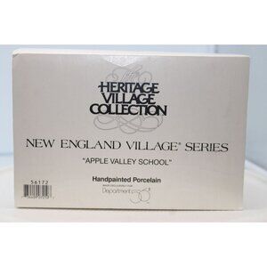 Dept 56 New England Village - Apple Valley School